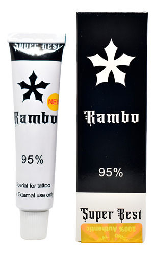 Pomada Tattoo Rambo Anestésica 95%