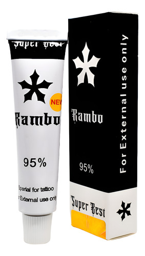 Pomada Tattoo Rambo Anestésica 95% - Imagem 4