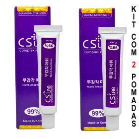 Kit 2 Cslab Anestésica 99% Roxa tattoo e Estética