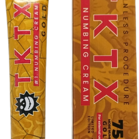 Pomada Tatuagem e estética TK-TX NUMBING GOLD 75% 10G